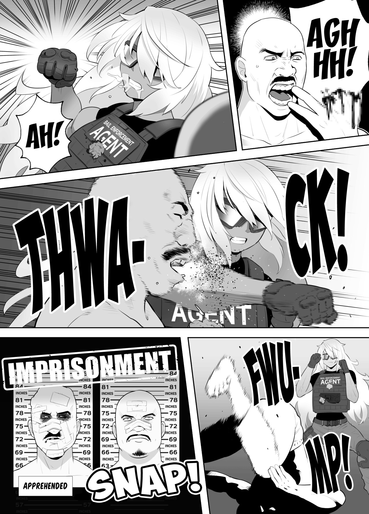 Hentai Manga Comic-Bounty Hunter-Read-6